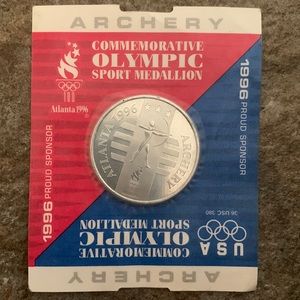 USA Archery Commemorative Olympic Sport Medallion